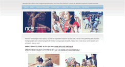 Desktop Screenshot of newingtondancespace.com